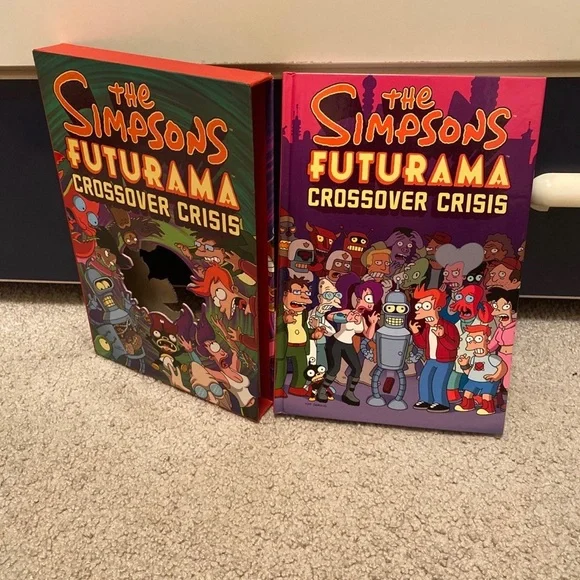 The Simpsons Futurama Crossover Crisis with Bonus Reprint of Simpsons #1 Comics - Picture 3 of 12